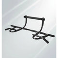 8-Grip Door Frame Pull Up Bar - 300lb Capacity Steel Home Gym Equipment for Full Body Workouts