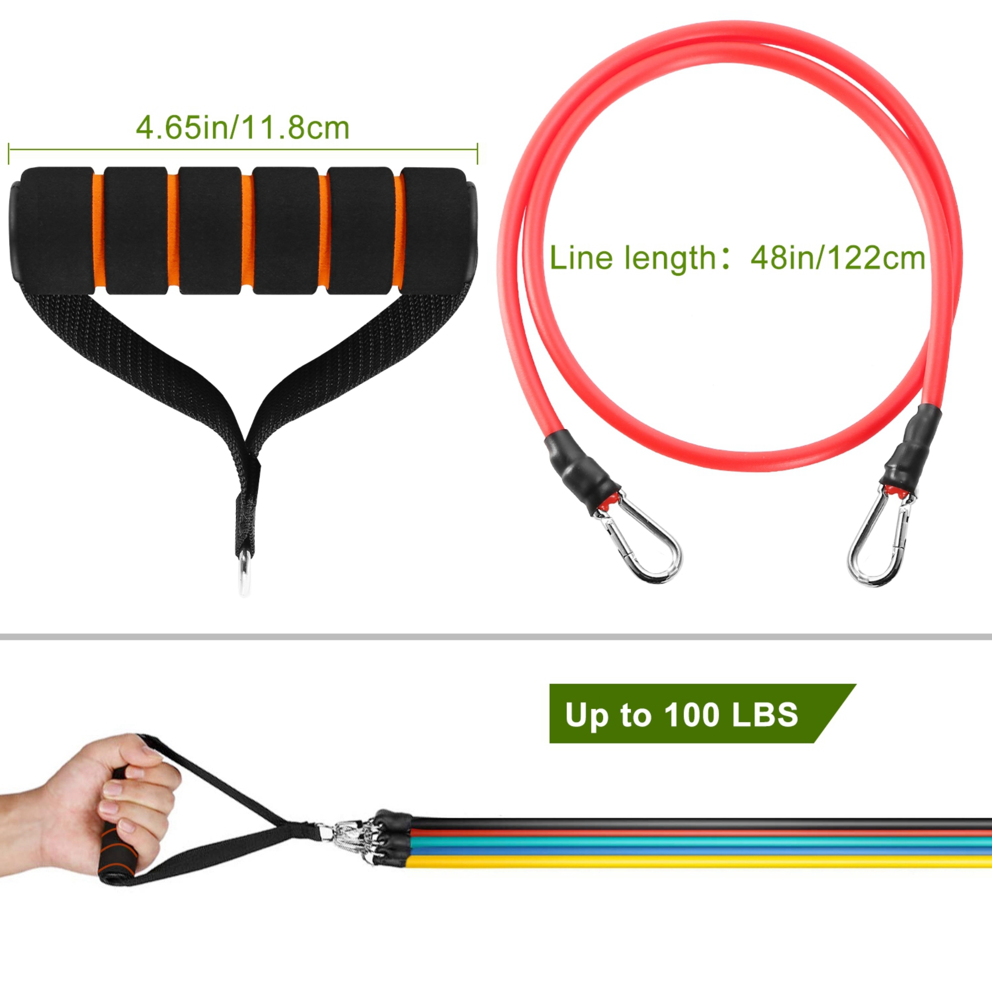 GBruno 11Pcs Resistance Bands