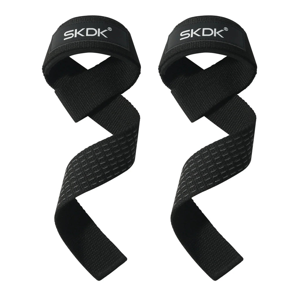 2Pcs Weightlifting Wrist Straps Strength Training Adjustable Non-slip Gym Fitness Lifting Strap Wrist Support Sports Grip Band
