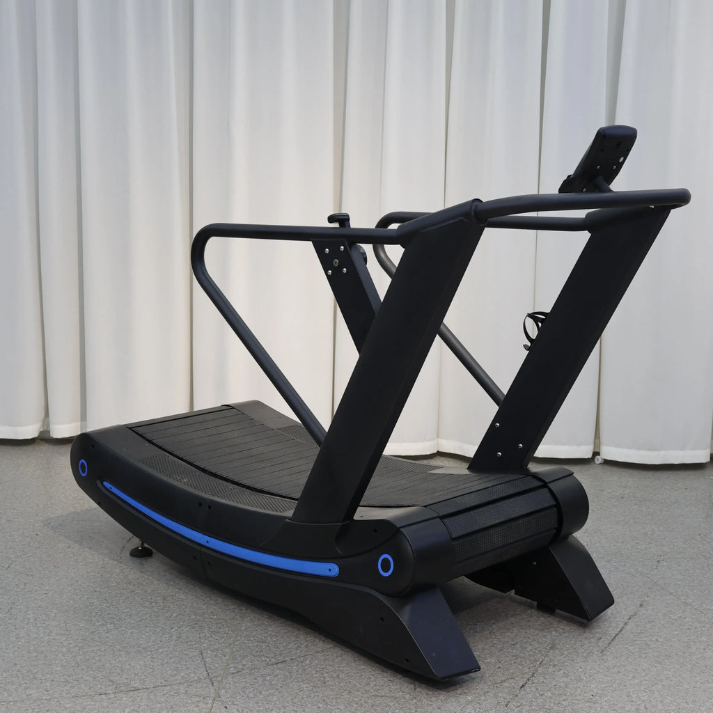 Hot Sales Gym Fitness Equipment Commercial Curve Treadmill Non- Motorized Curved Treadmill Hot Sales Gym Fitness Equipment