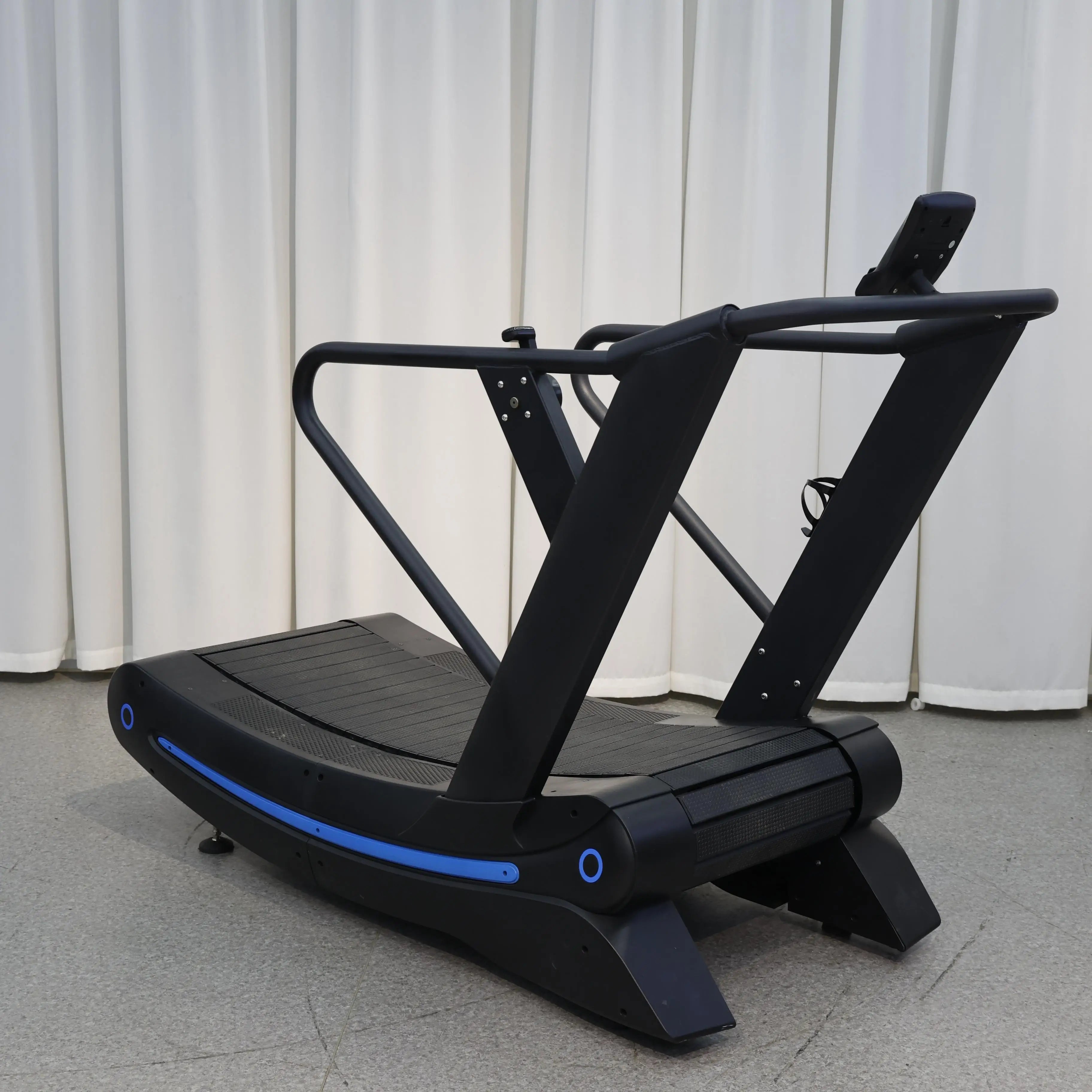 Hot Sales Gym Fitness Equipment Commercial Curve Treadmill Non- Motorized Curved Treadmill Hot Sales Gym Fitness Equipment